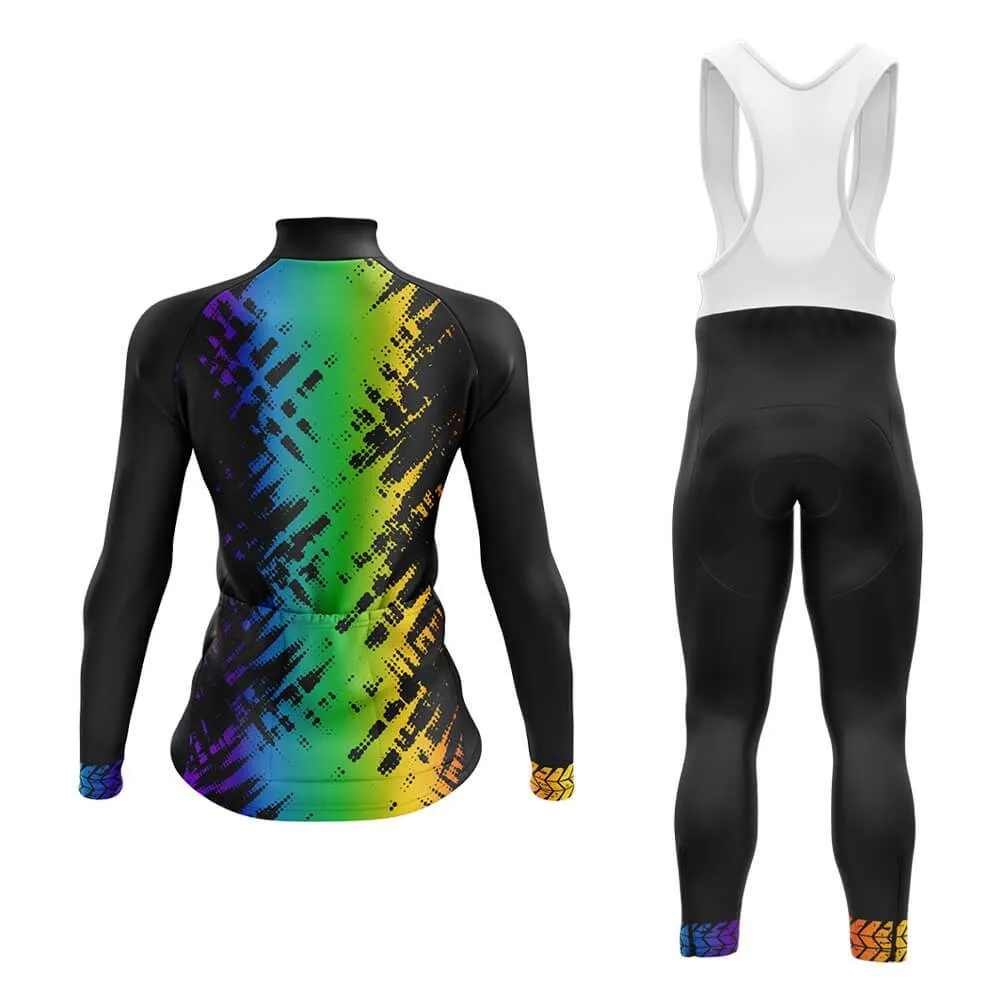 Abstract Rainbow (V12) Club Cycling Kit