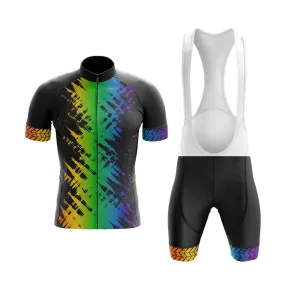 Abstract Rainbow (V12) Club Cycling Kit