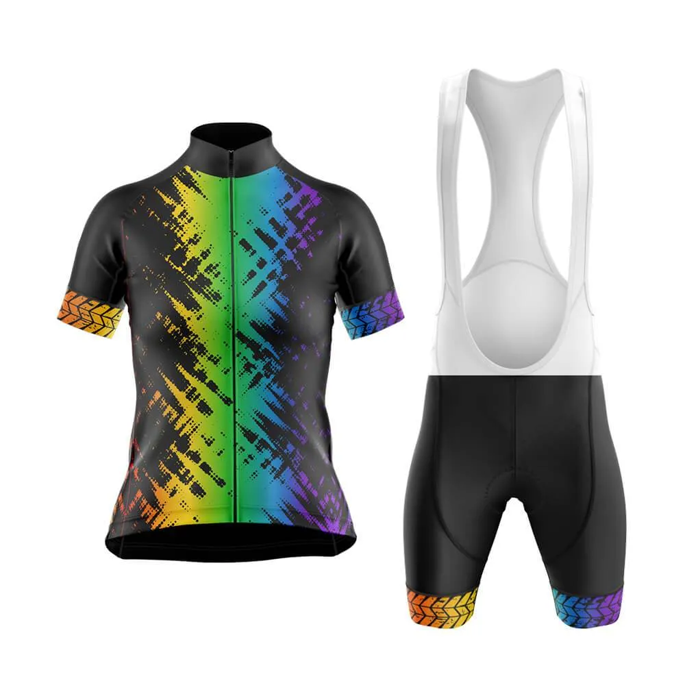 Abstract Rainbow (V12) Club Cycling Kit