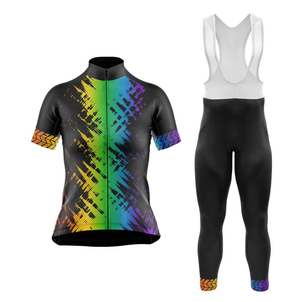 Abstract Rainbow (V12) Club Cycling Kit