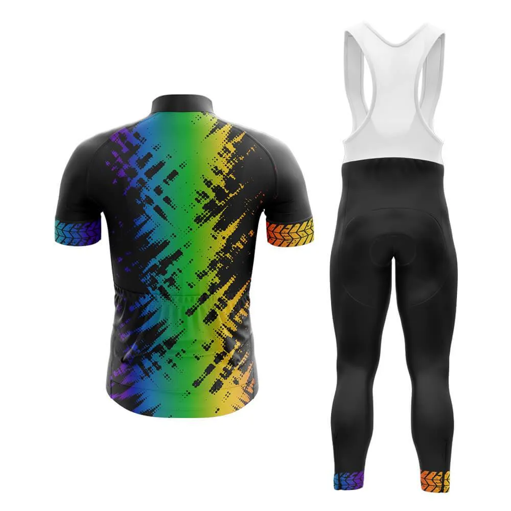 Abstract Rainbow (V12) Club Cycling Kit