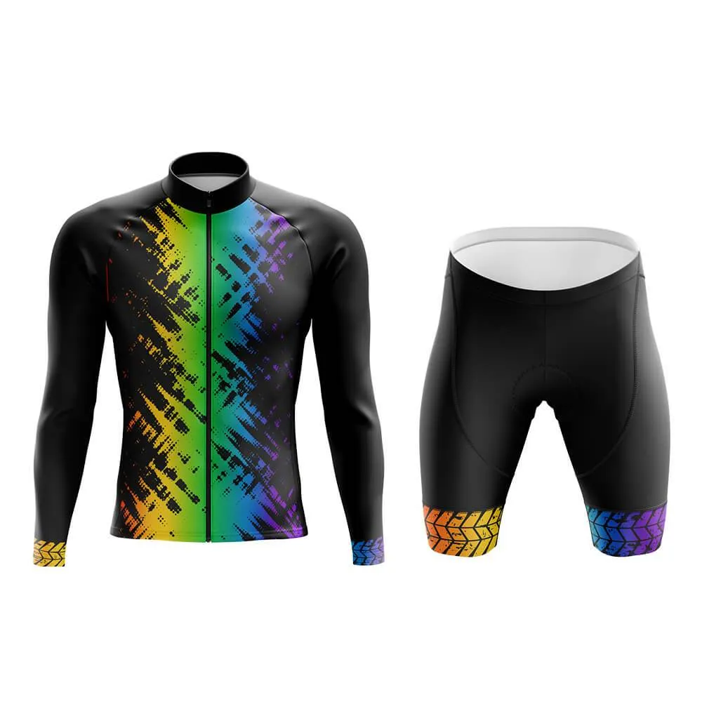 Abstract Rainbow (V12) Club Cycling Kit