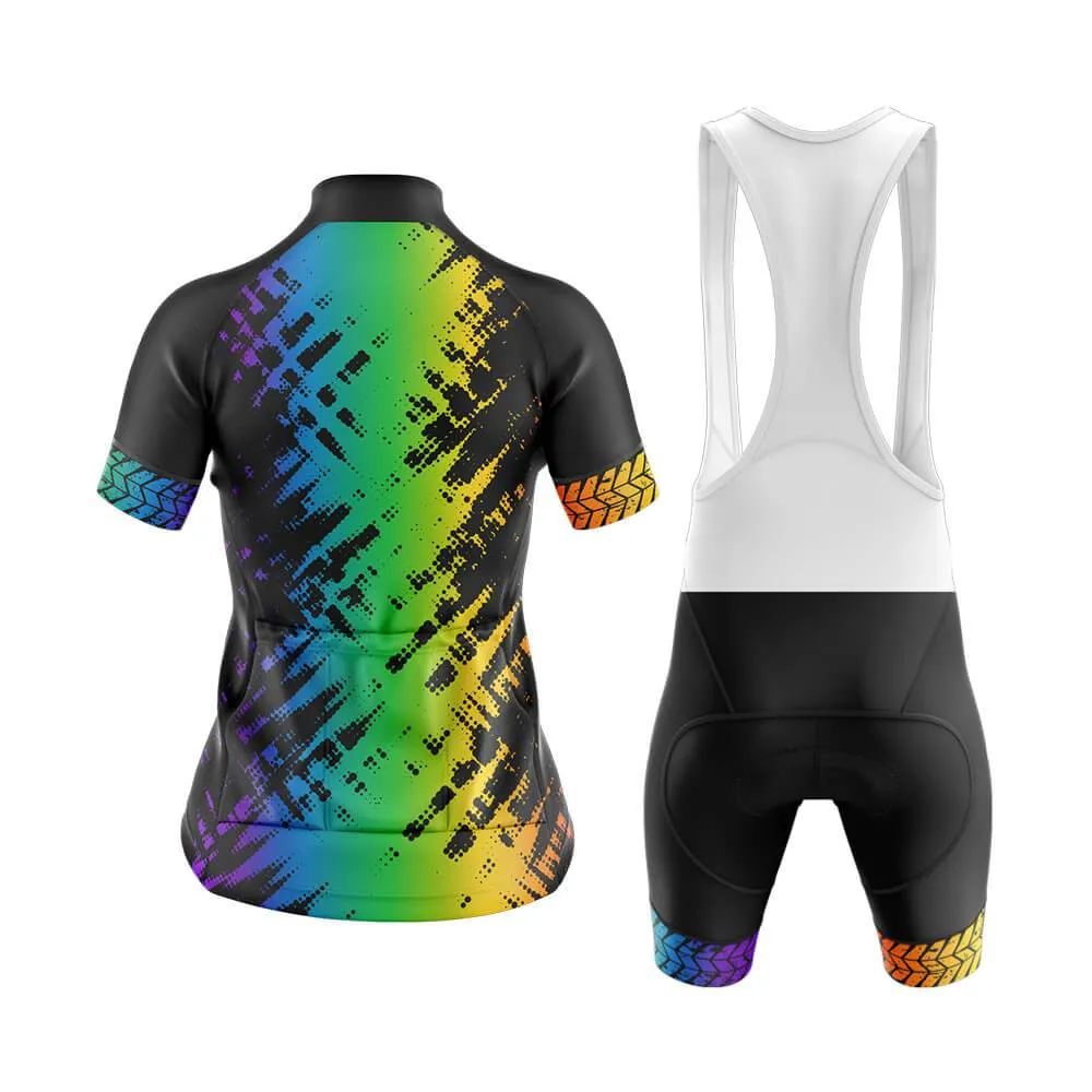 Abstract Rainbow (V12) Club Cycling Kit