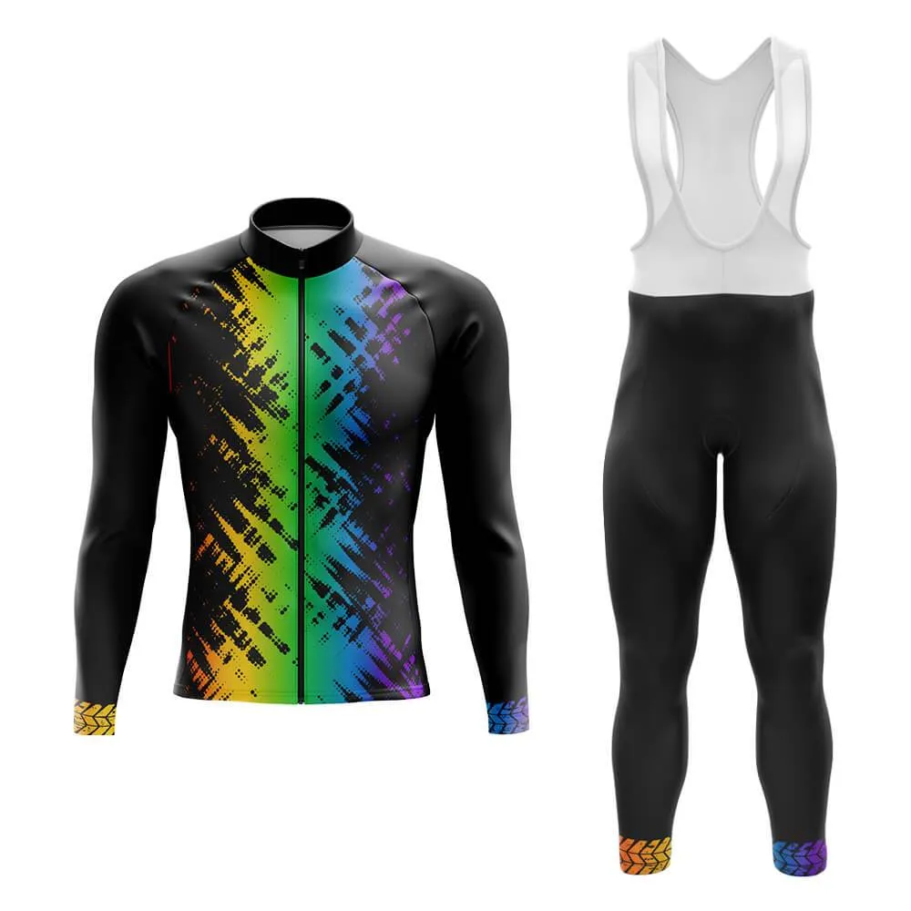 Abstract Rainbow (V12) Club Cycling Kit