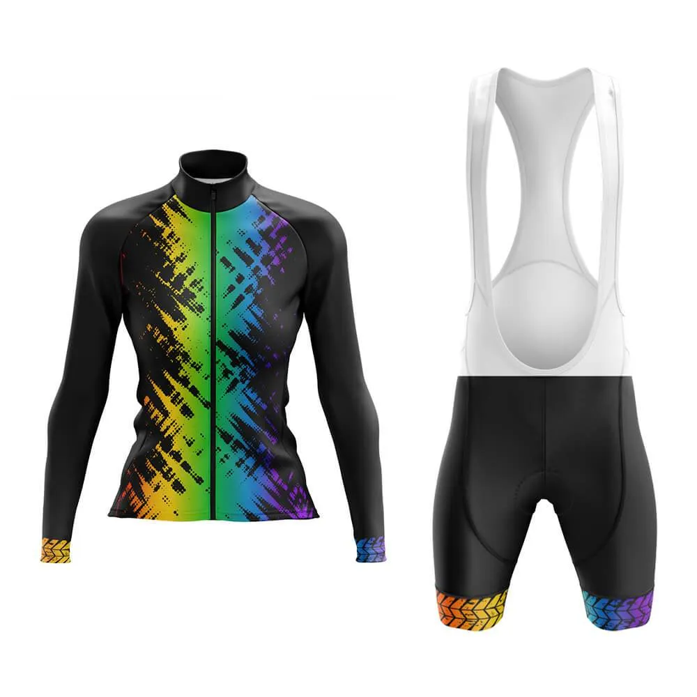 Abstract Rainbow (V12) Club Cycling Kit