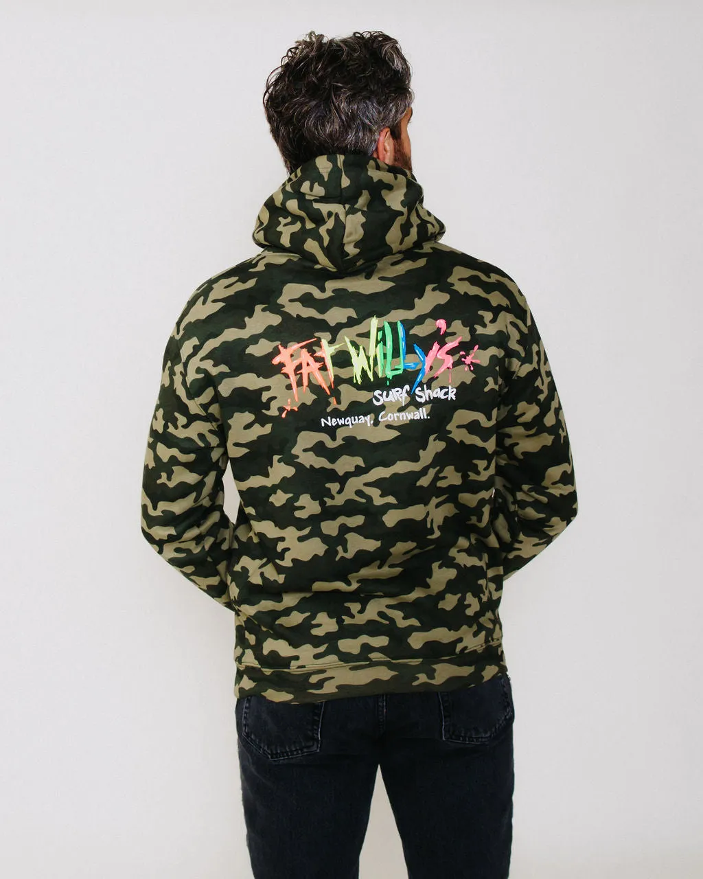 Adult Hoodie Camouflage Print