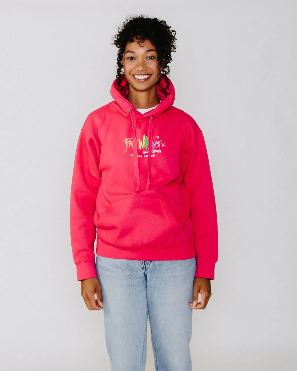 Adult Hoodie Fuchsia Pink