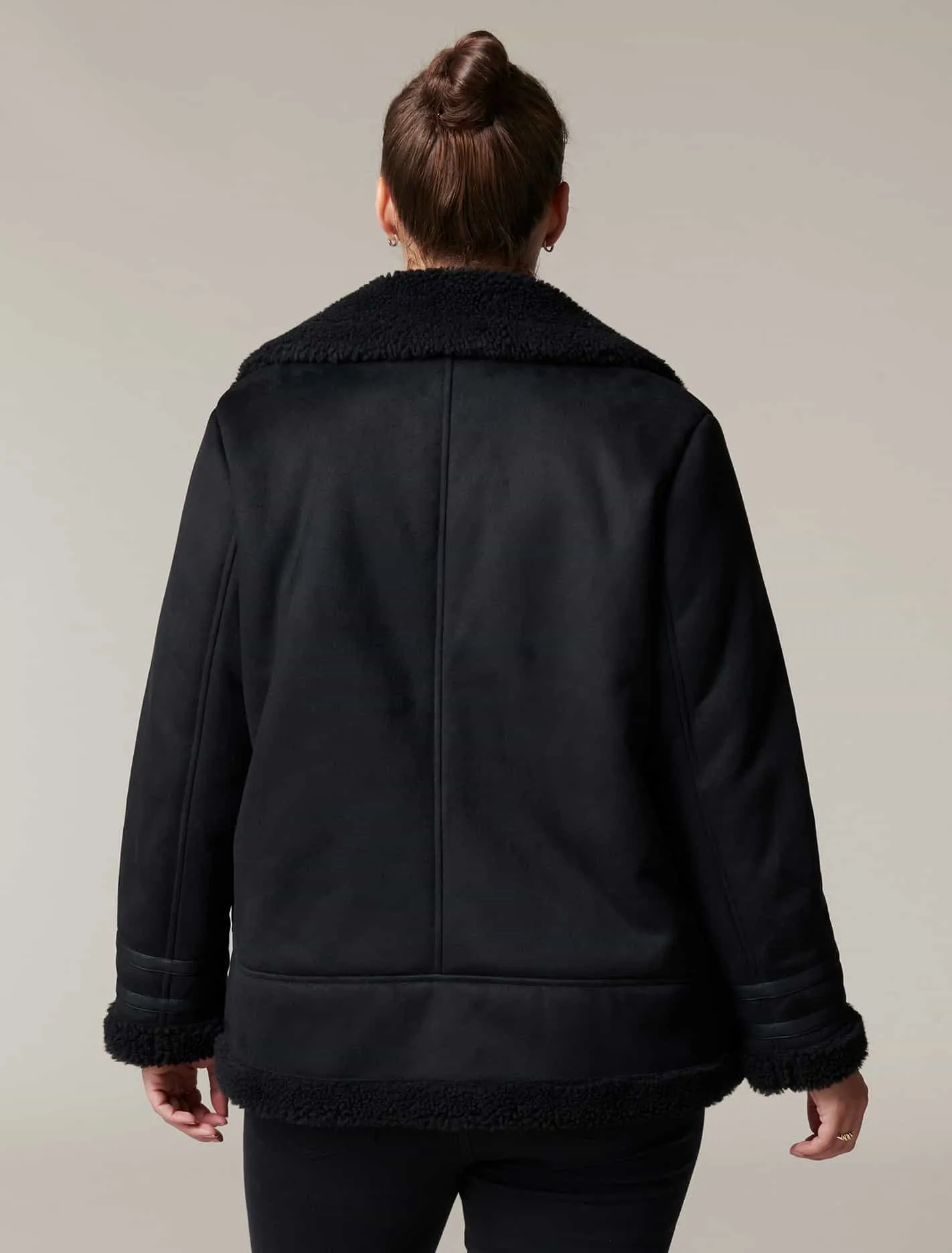 Amory Curve Aviator Jacket