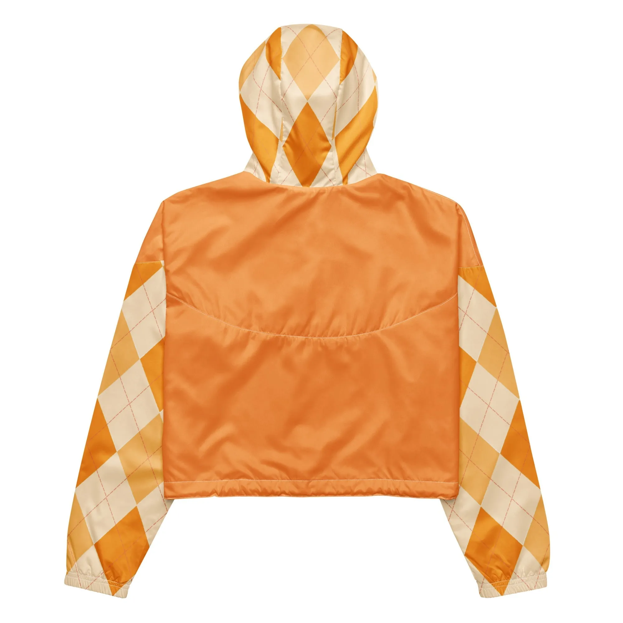 Argyle - Cropped Windbreaker