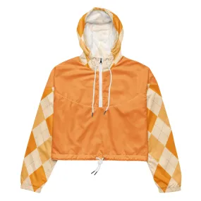 Argyle - Cropped Windbreaker