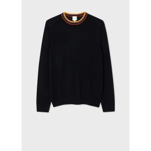 ARTIST STRIPE COLLAR SWEATER