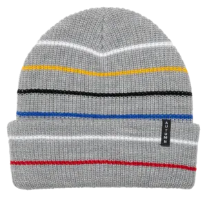 Autumn Headwear Multi Stripe Beanie