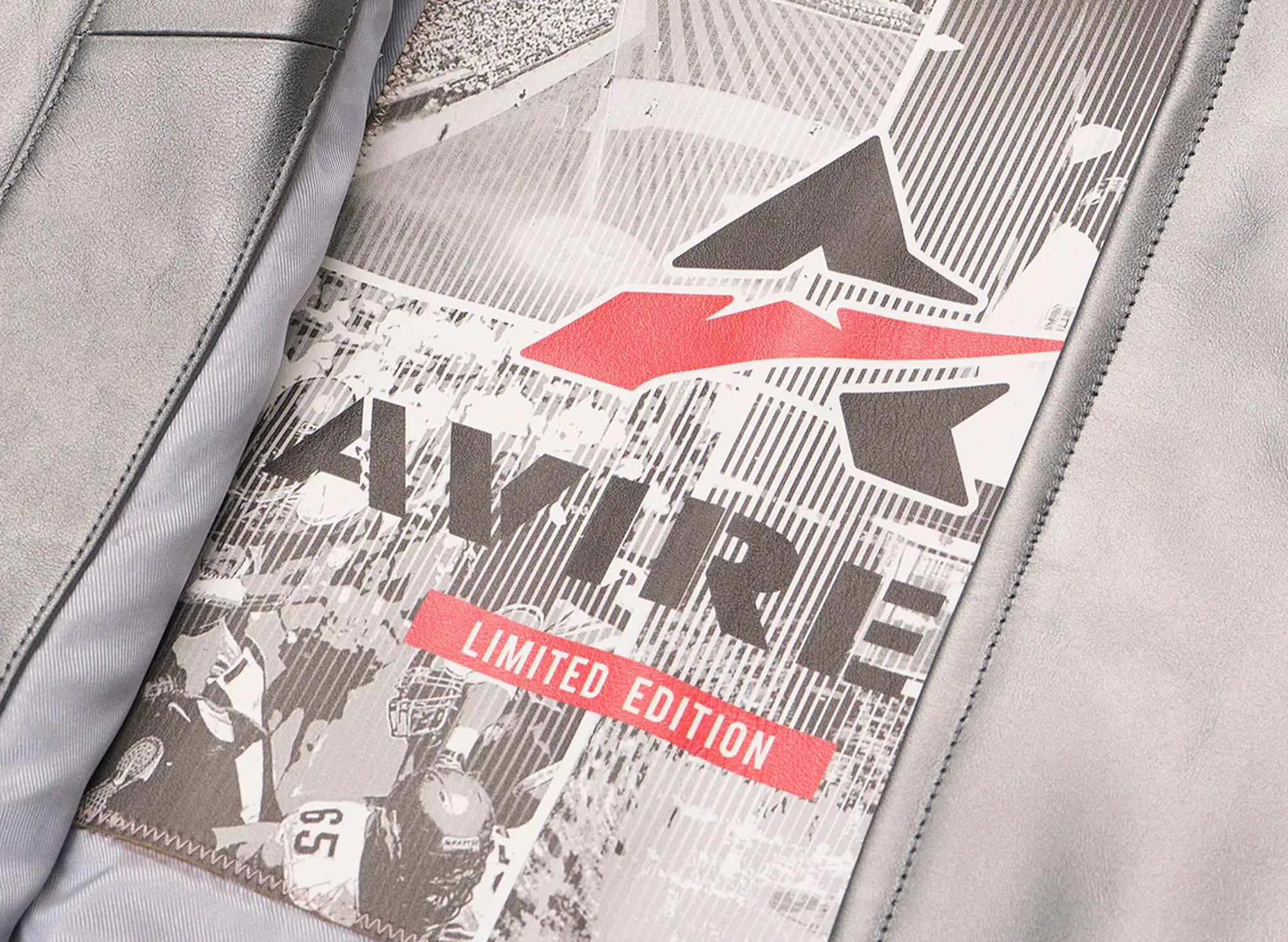 Avirex L.E. SILVER METALLIC ICON JACKET