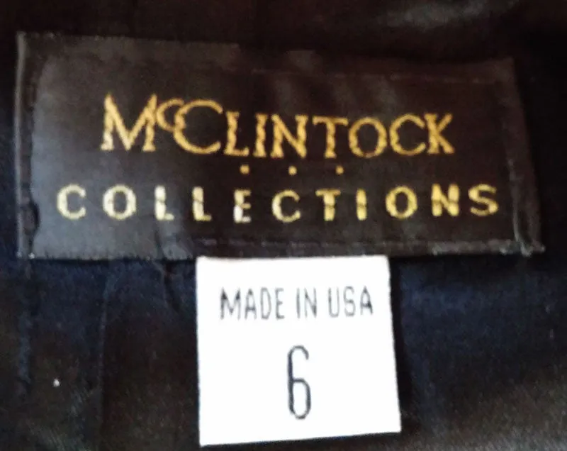 *BEAUTIFUL MCCLINTOCK COLLECTIONS BLACK LONG EVENING SKIRT - JUST IN TIME FOR THE HOLIDAY PARTIES