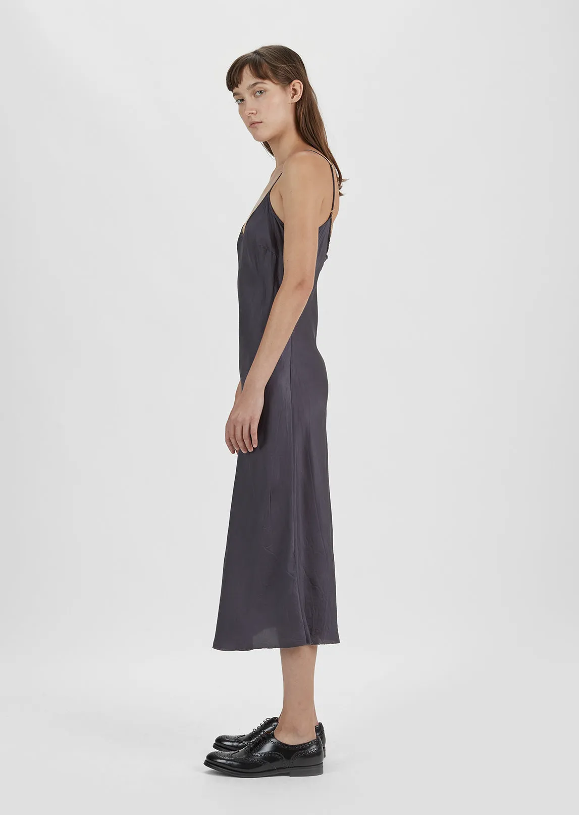 Bias Long Slip Dress