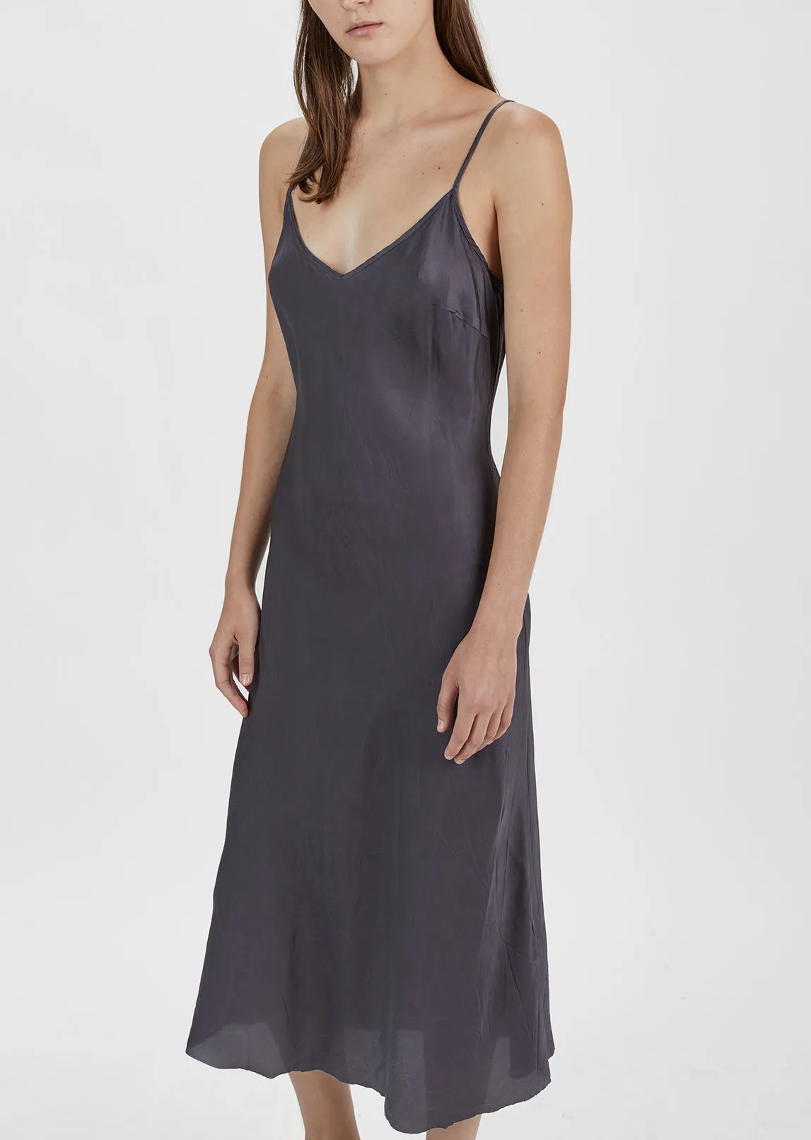 Bias Long Slip Dress