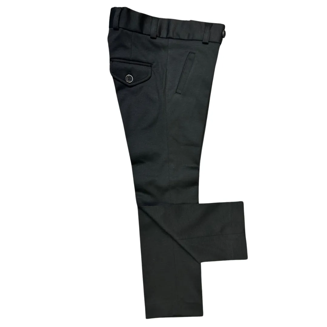 Black Slim Stretch Dressy Pants