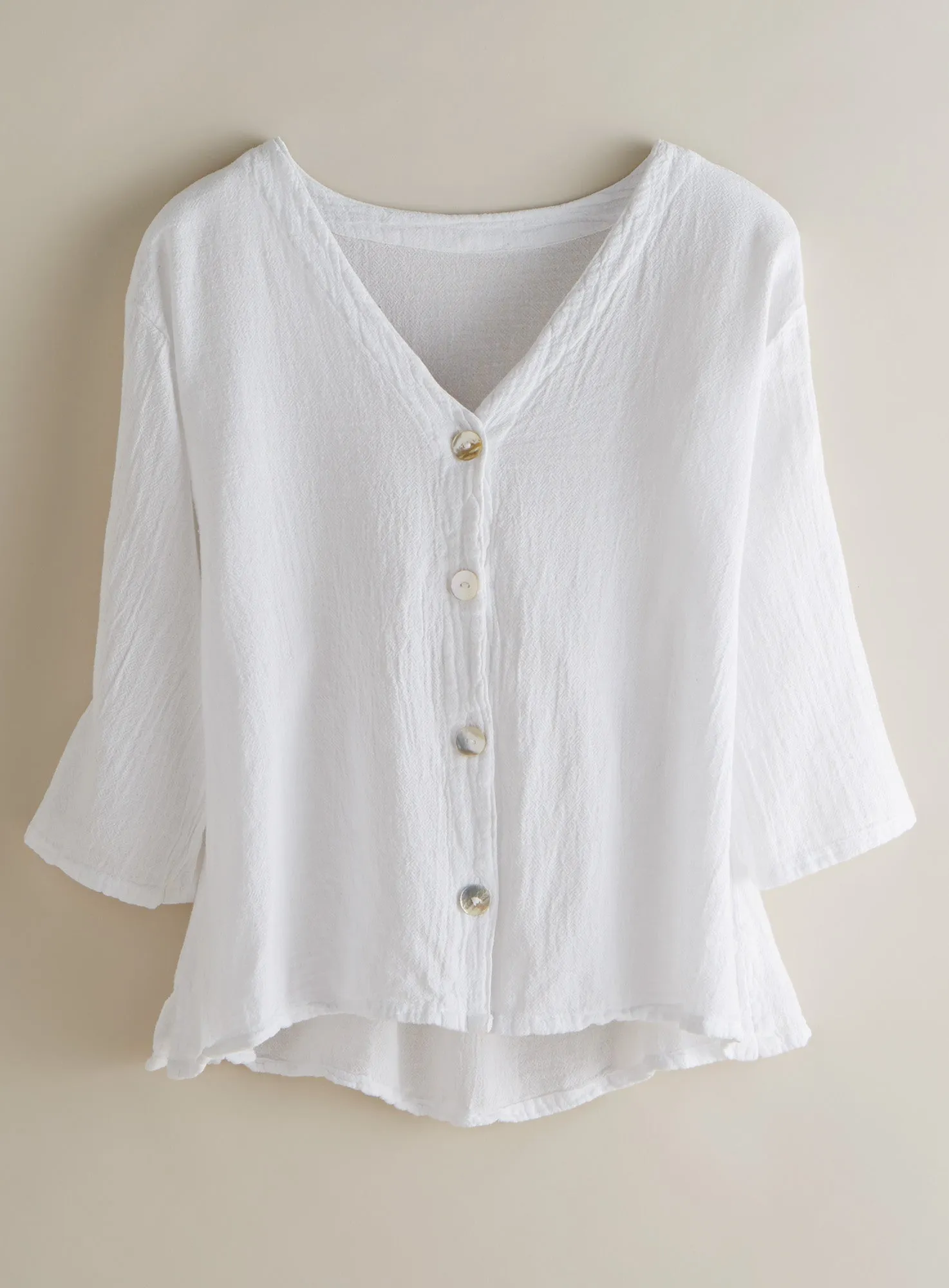 Block Island Cotton Gauze Shirt Jacket