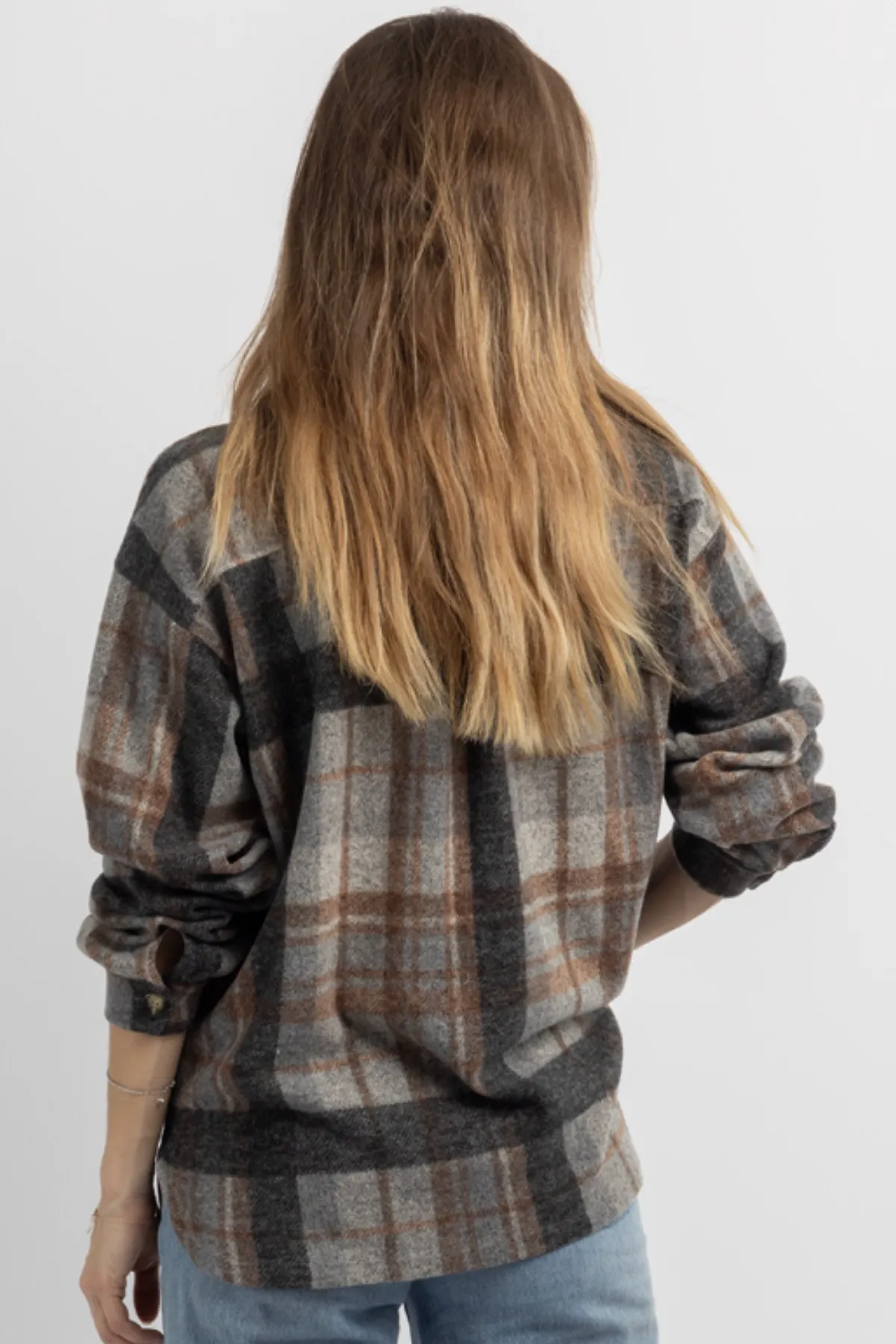 BOZEMAN CHARCOAL PLAID FLANNEL