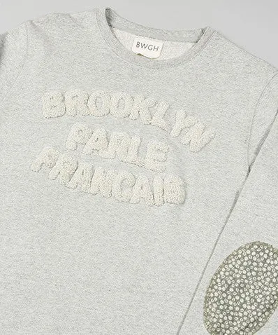 Brooklyn Parle Francais Sweater Grey