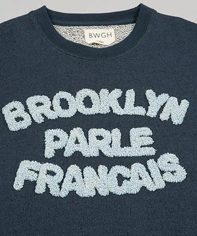 Brooklyn Parle Francais Sweater Navy