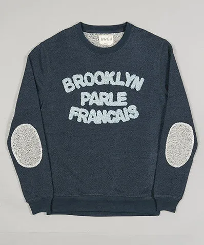 Brooklyn Parle Francais Sweater Navy