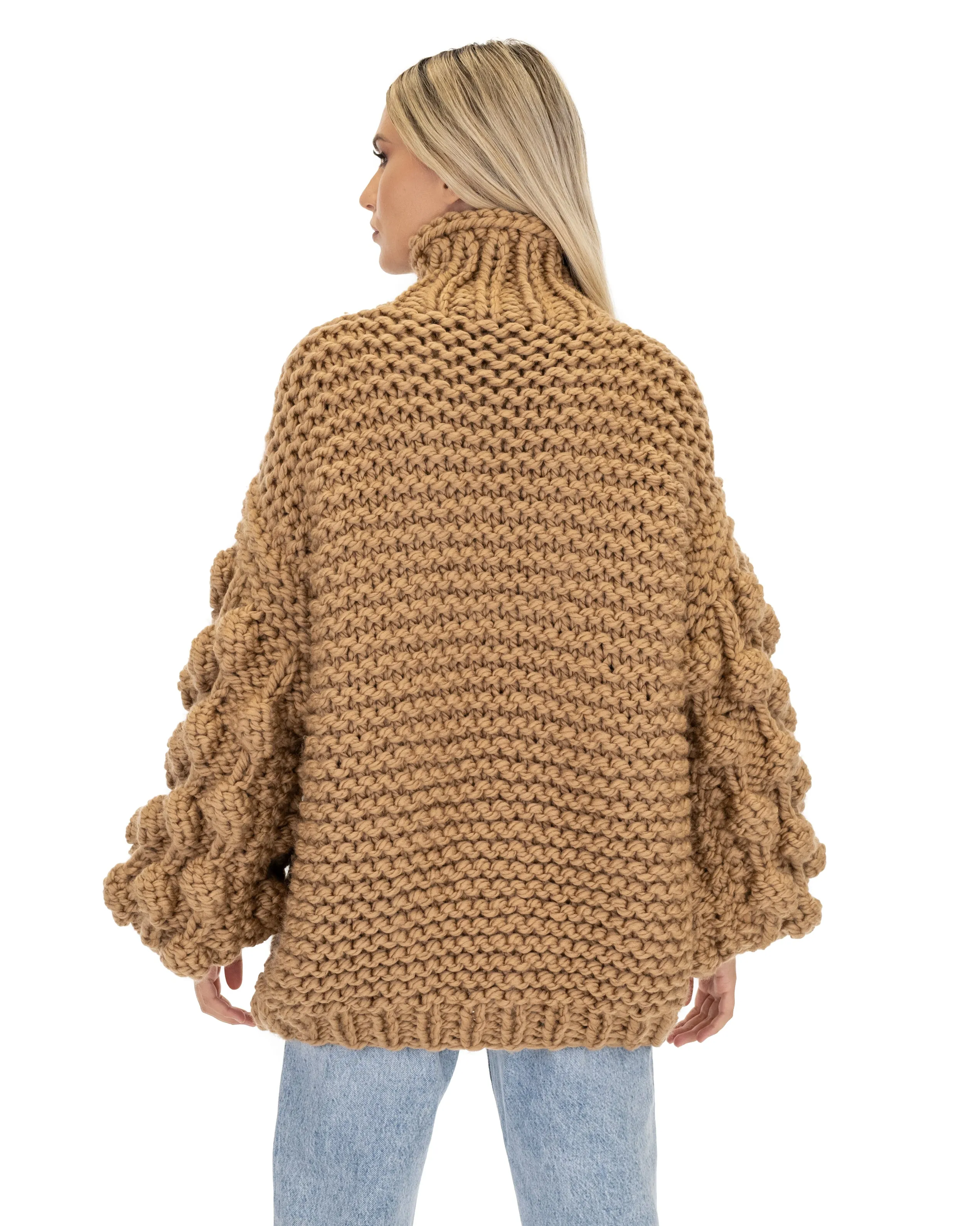 Bubble Sleeve Sweater