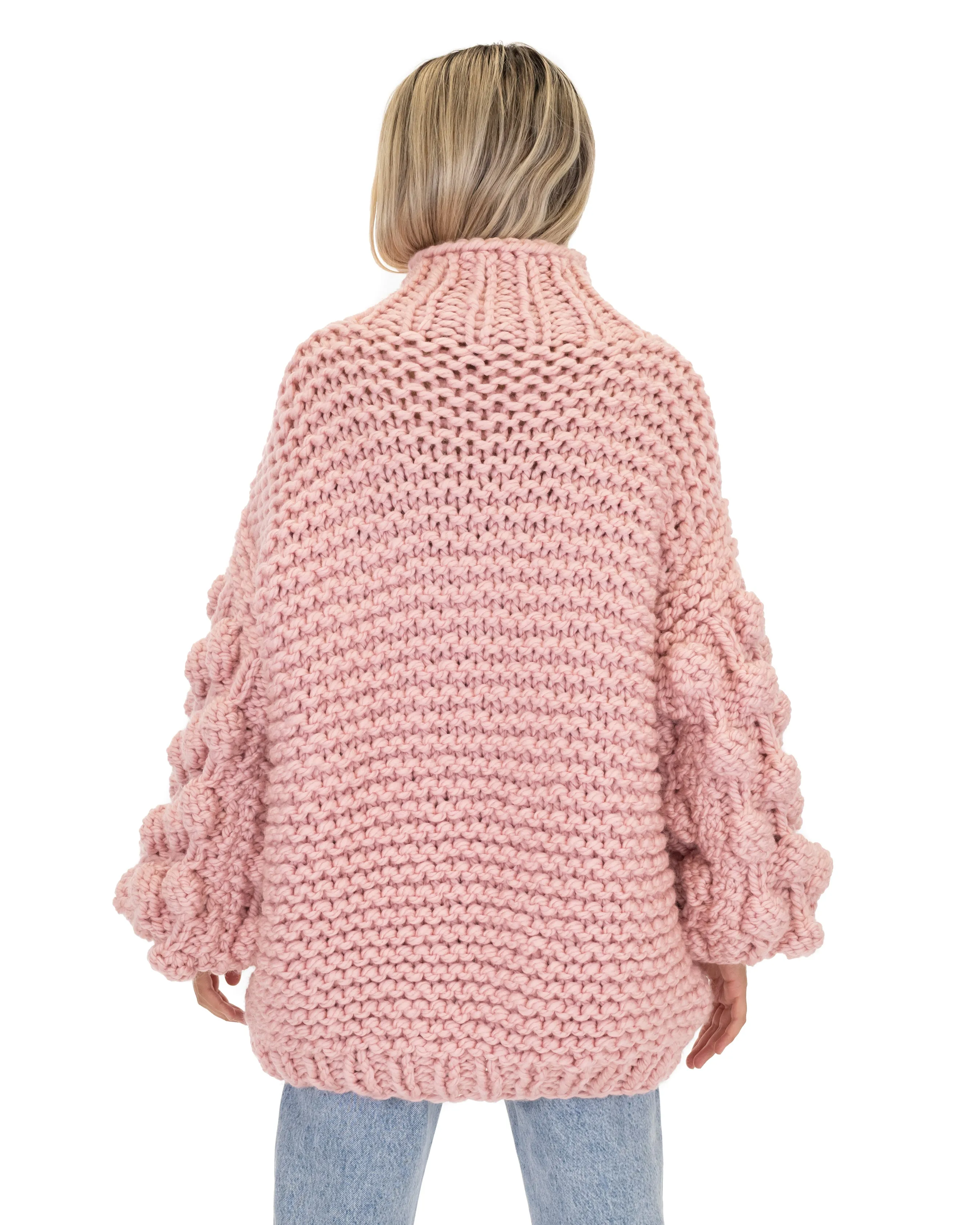 Bubble Sleeve Sweater