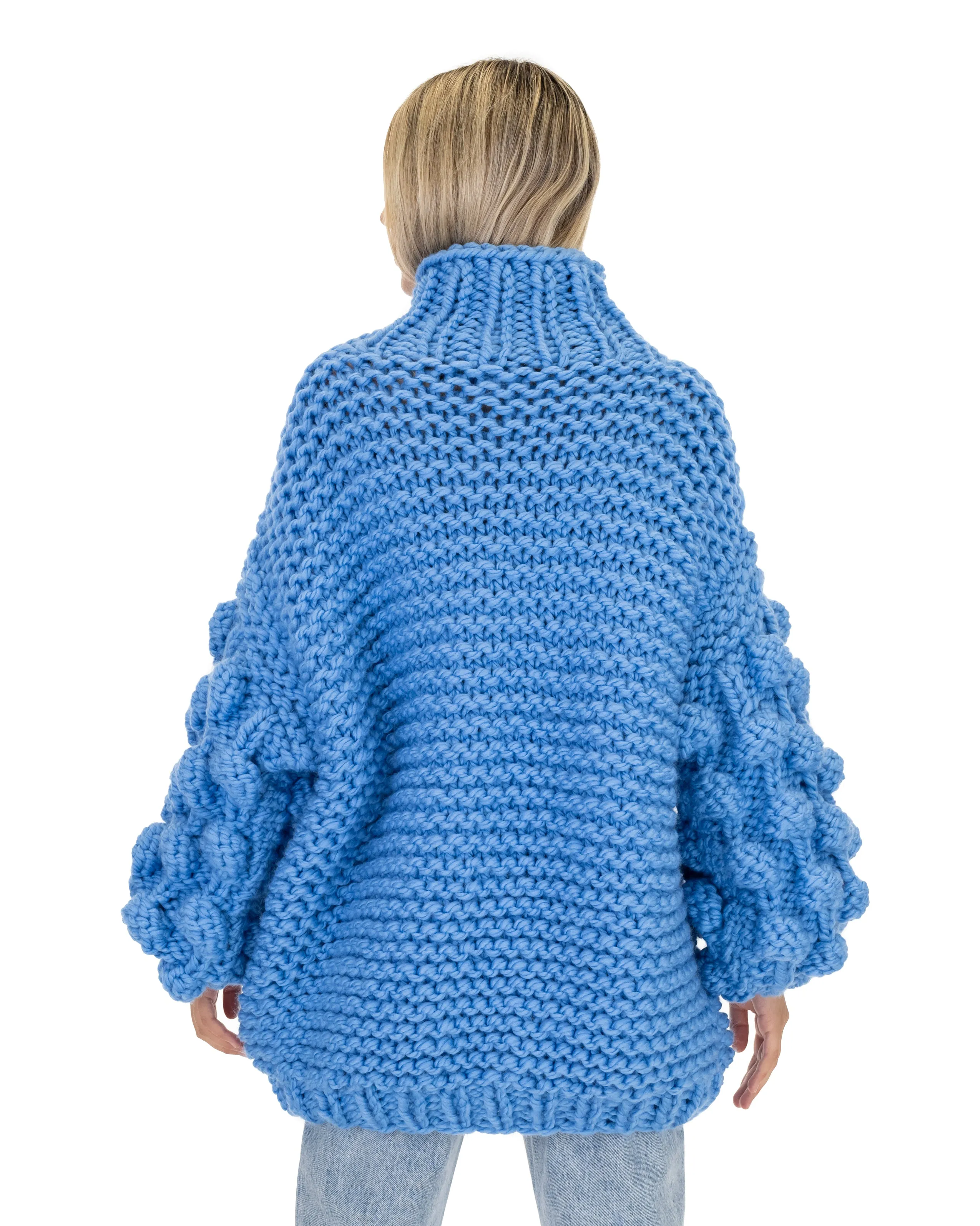 Bubble Sleeve Sweater