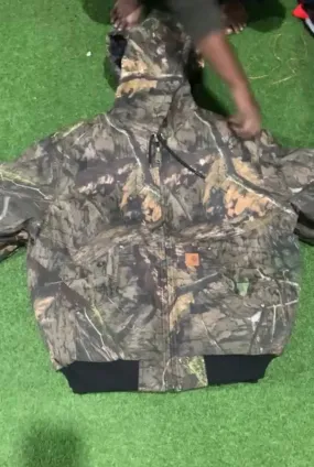 camo carhartt jacket 50 pcs