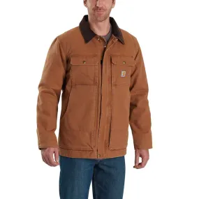 Carhartt 103283 Full Swing Relaxed Fit Washed Duck Insulated Traditional Coat