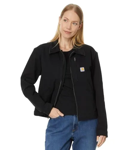 Carhartt 106208 Women's Rugged Flex Loose Fit Canvas Detroit Jacket