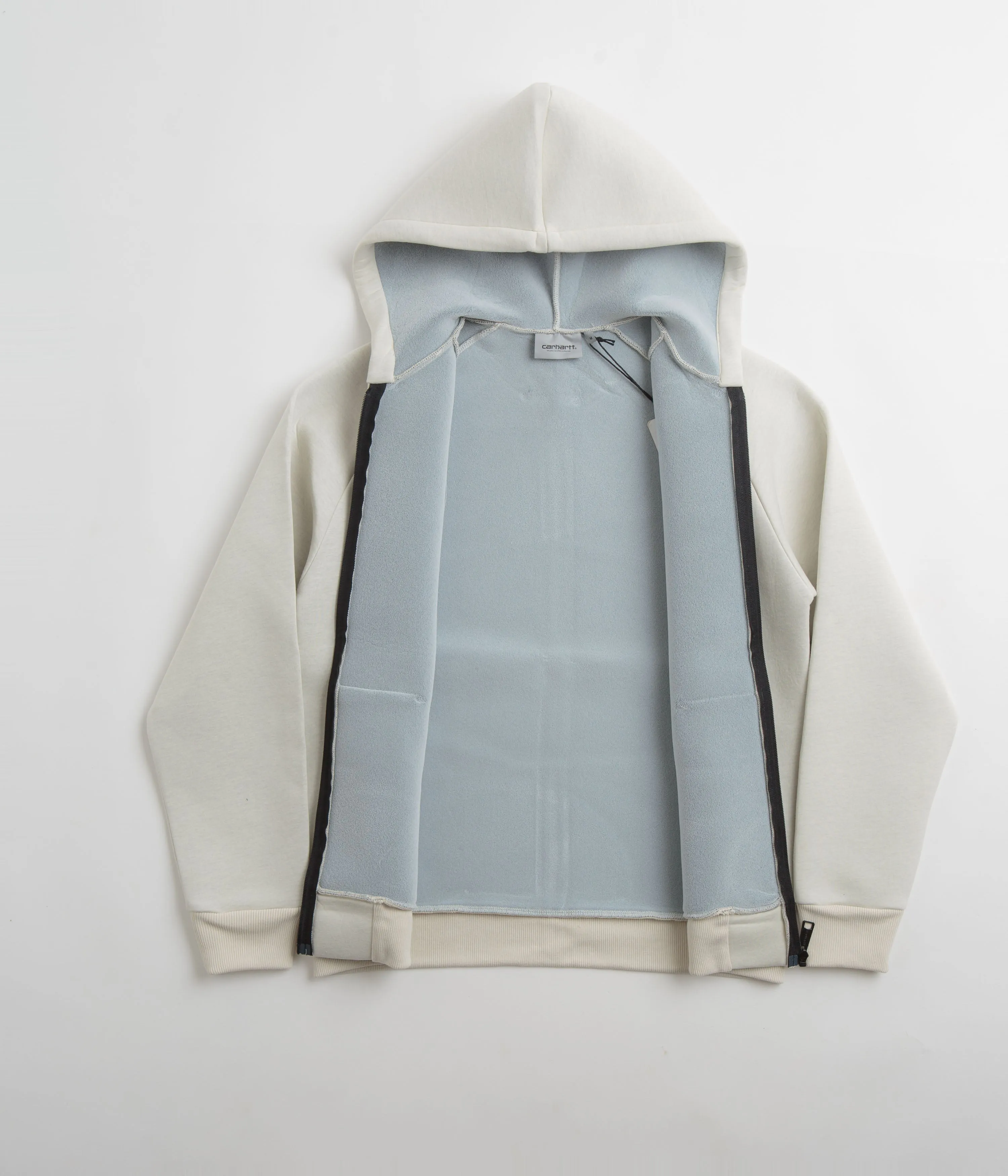 Carhartt Car-Lux Hooded Jacket - Salt / Grey