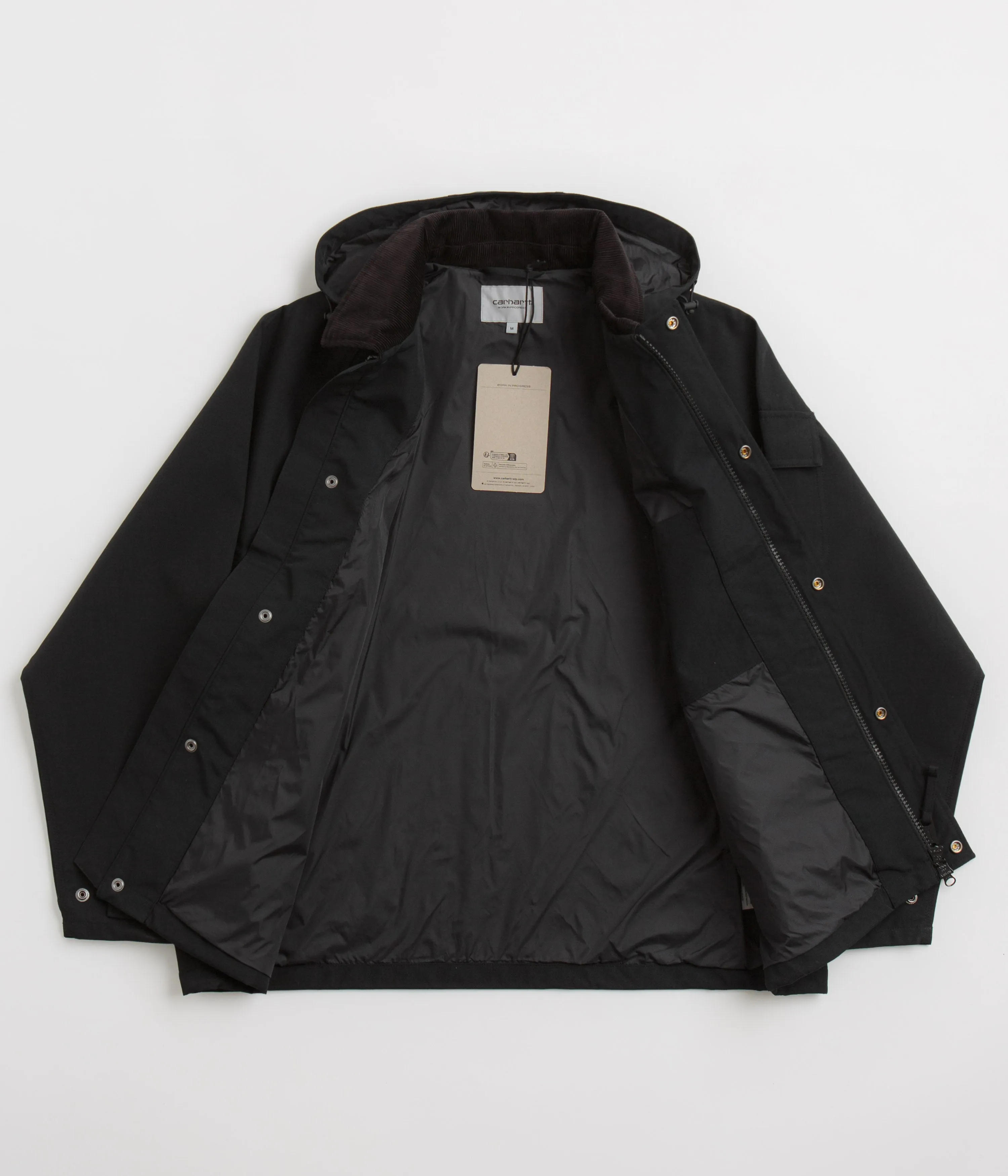 Carhartt Clarton Jacket - Black / Black