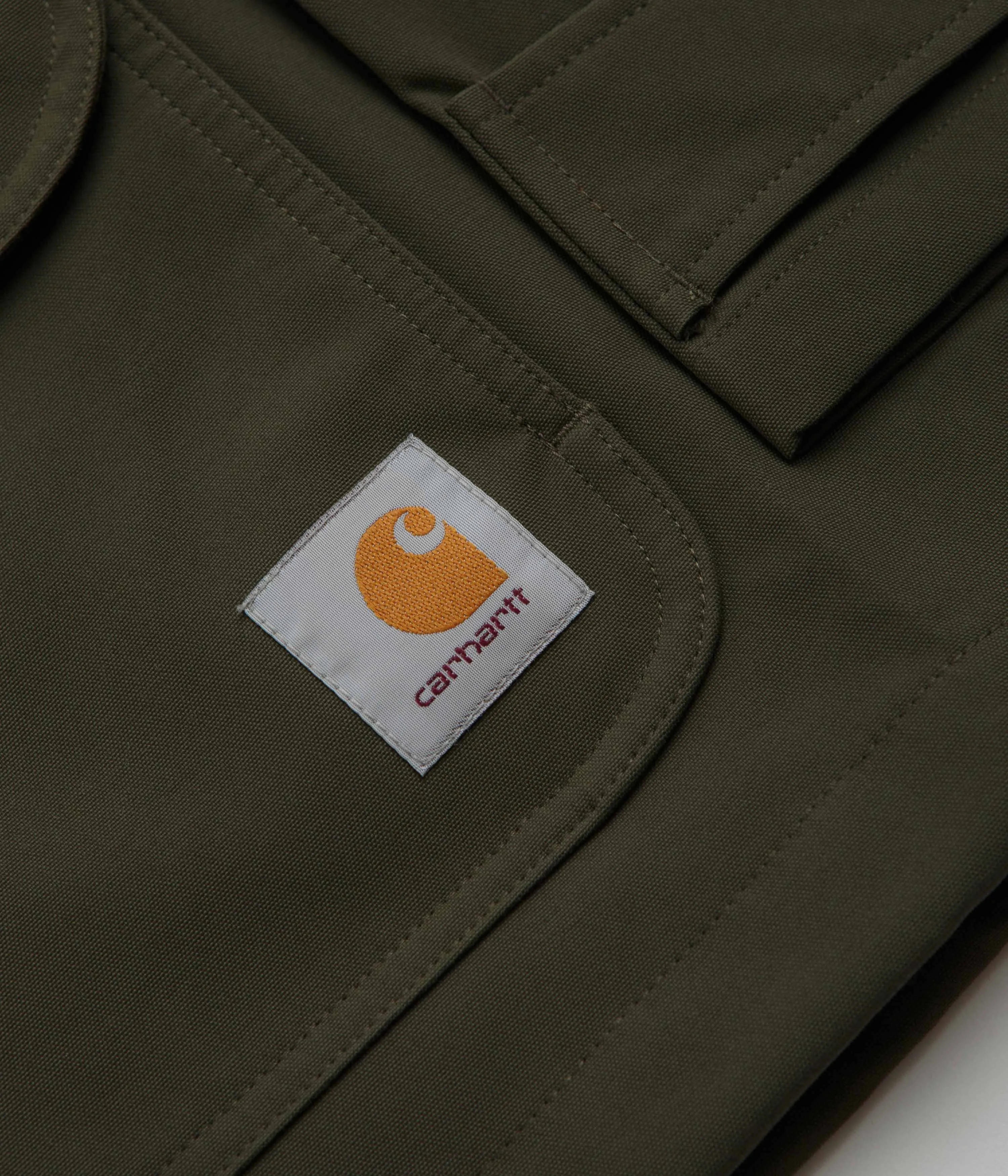 Carhartt Clarton Jacket - Office Green / Black