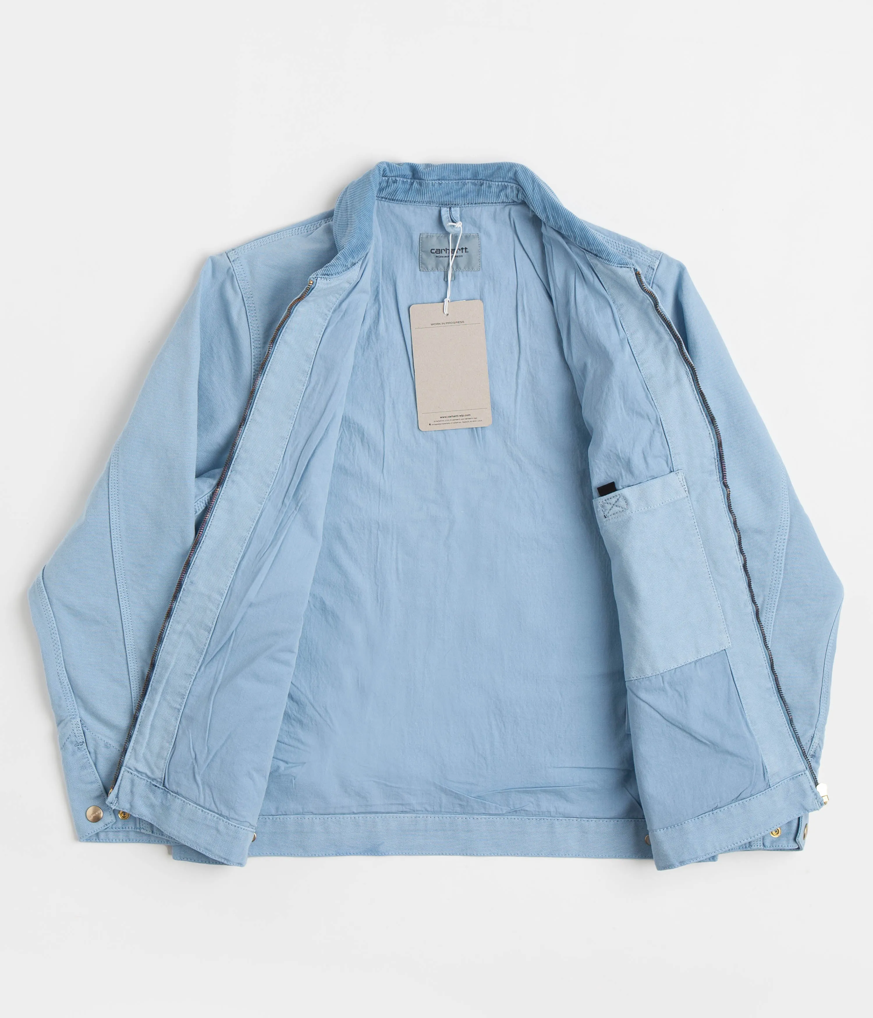 Carhartt Detroit Jacket - Faded Piscine