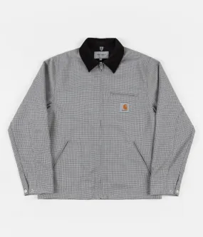 Carhartt Detroit Jacket - Lewis Houndstooth / Black