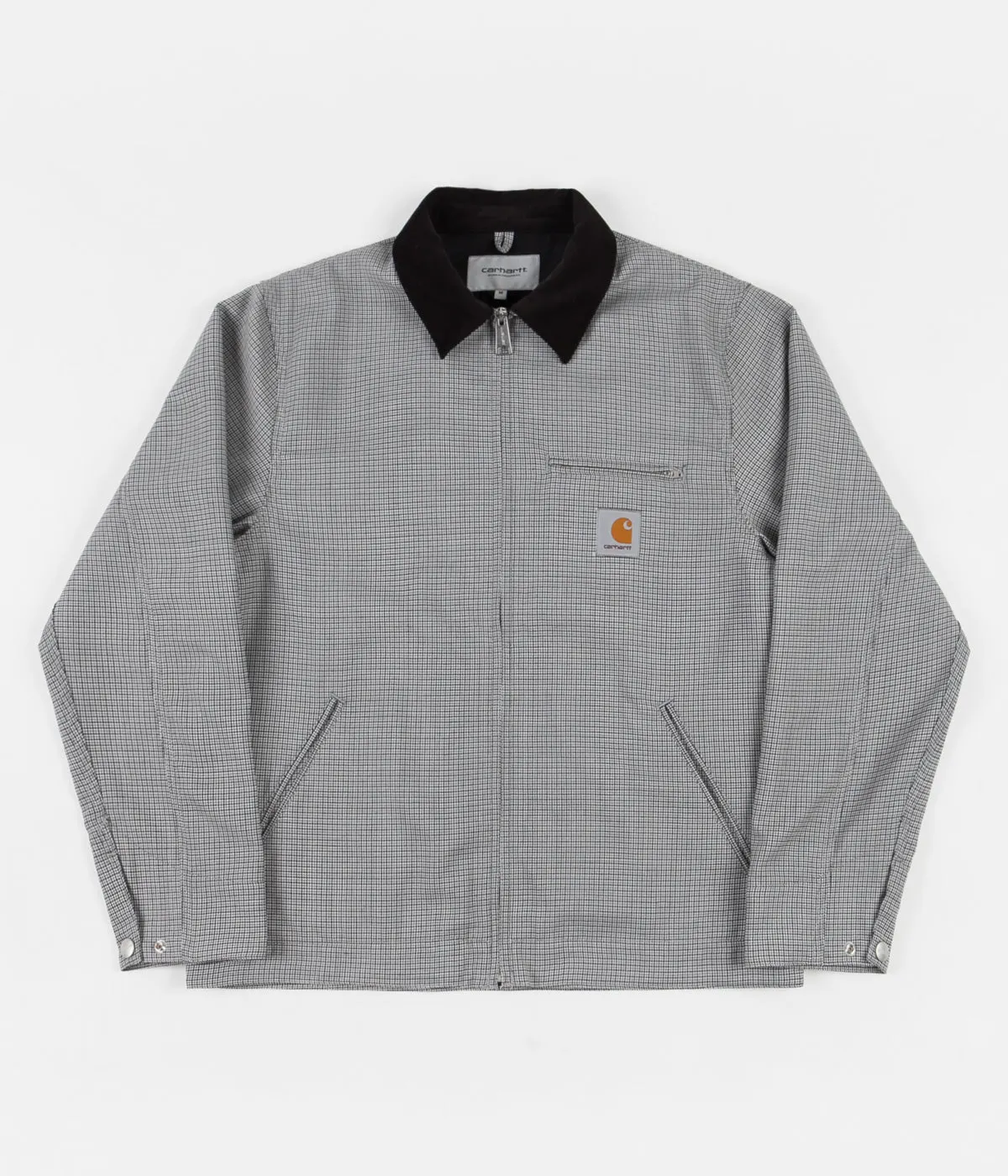 Carhartt Detroit Jacket - Lewis Houndstooth / Black