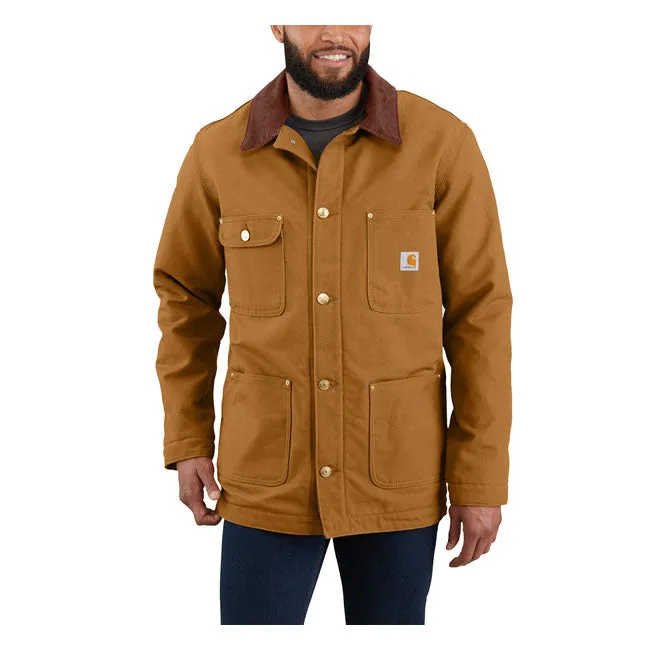 Carhartt Firm Duck Chore Coat Brown