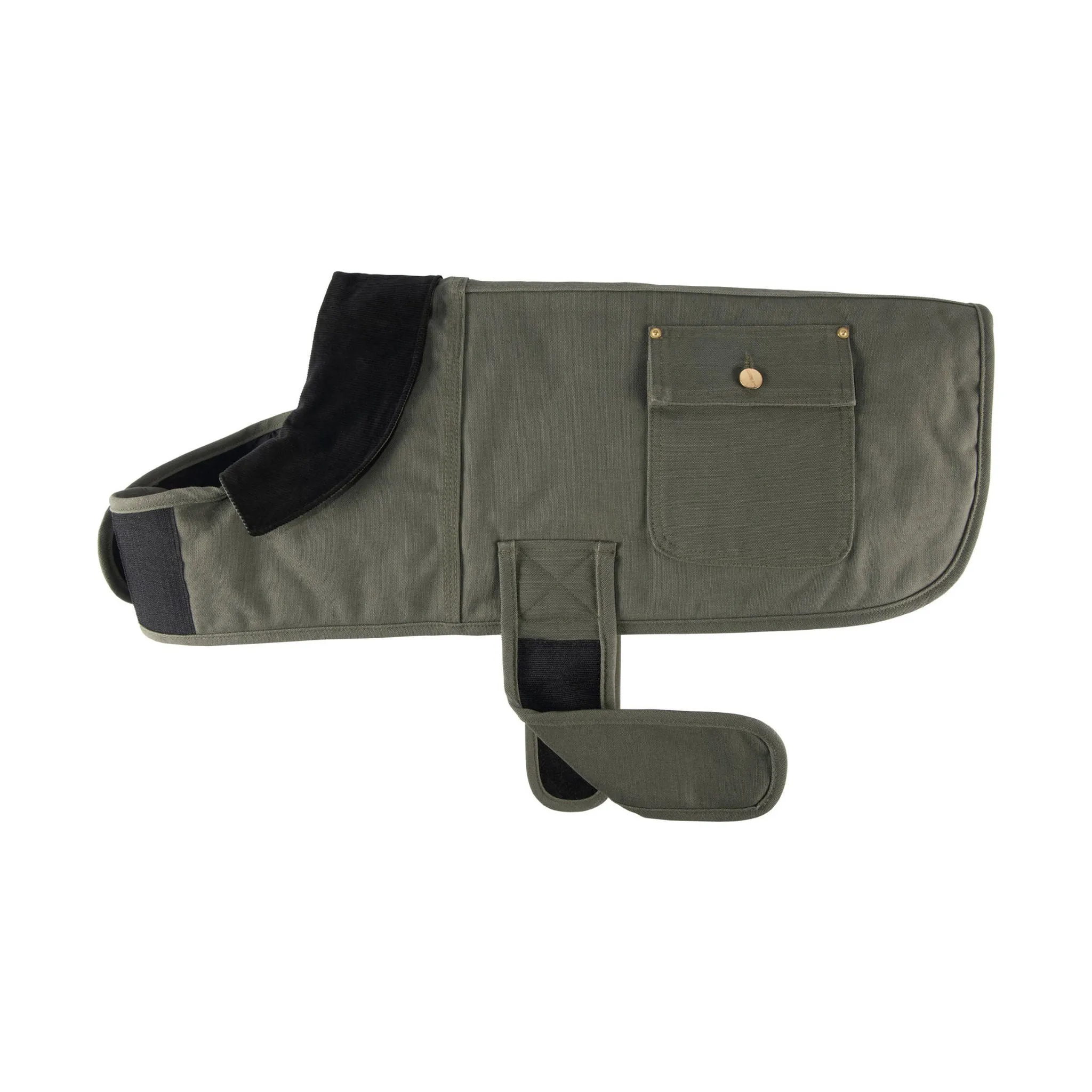 Carhartt Firm Duck Insulated Dog Chore Coat - Army Green