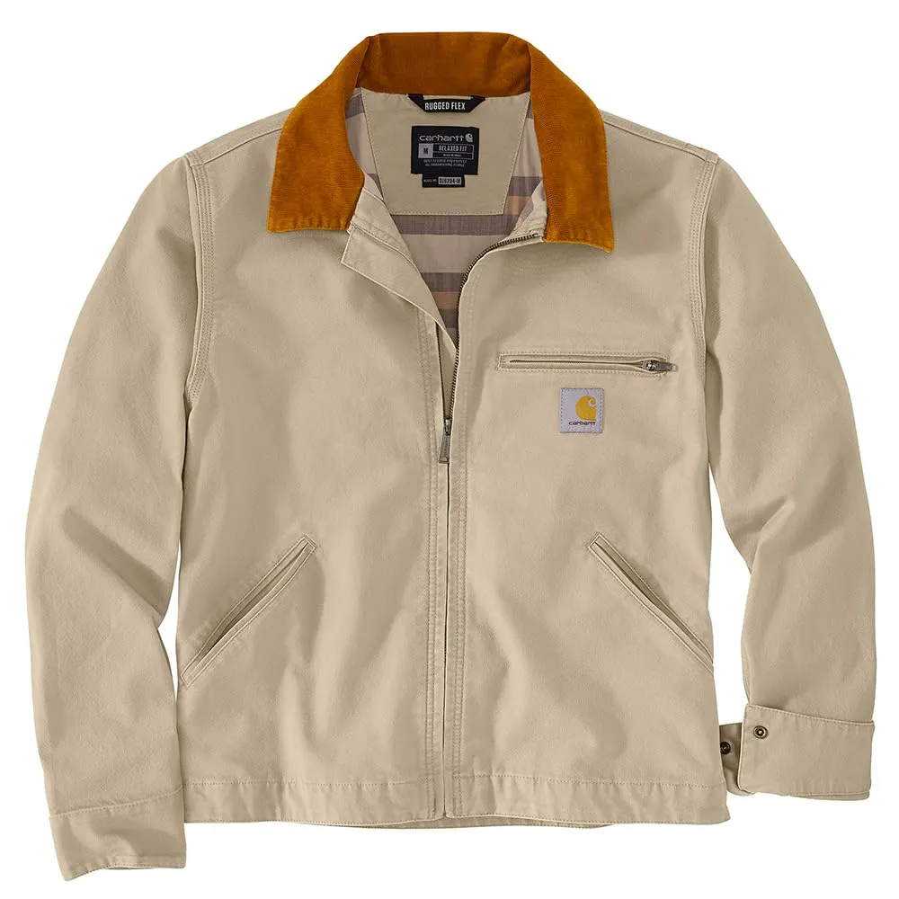 Carhartt Men's Rugged Flex Relaxed Fit Duck Detroit Jacket