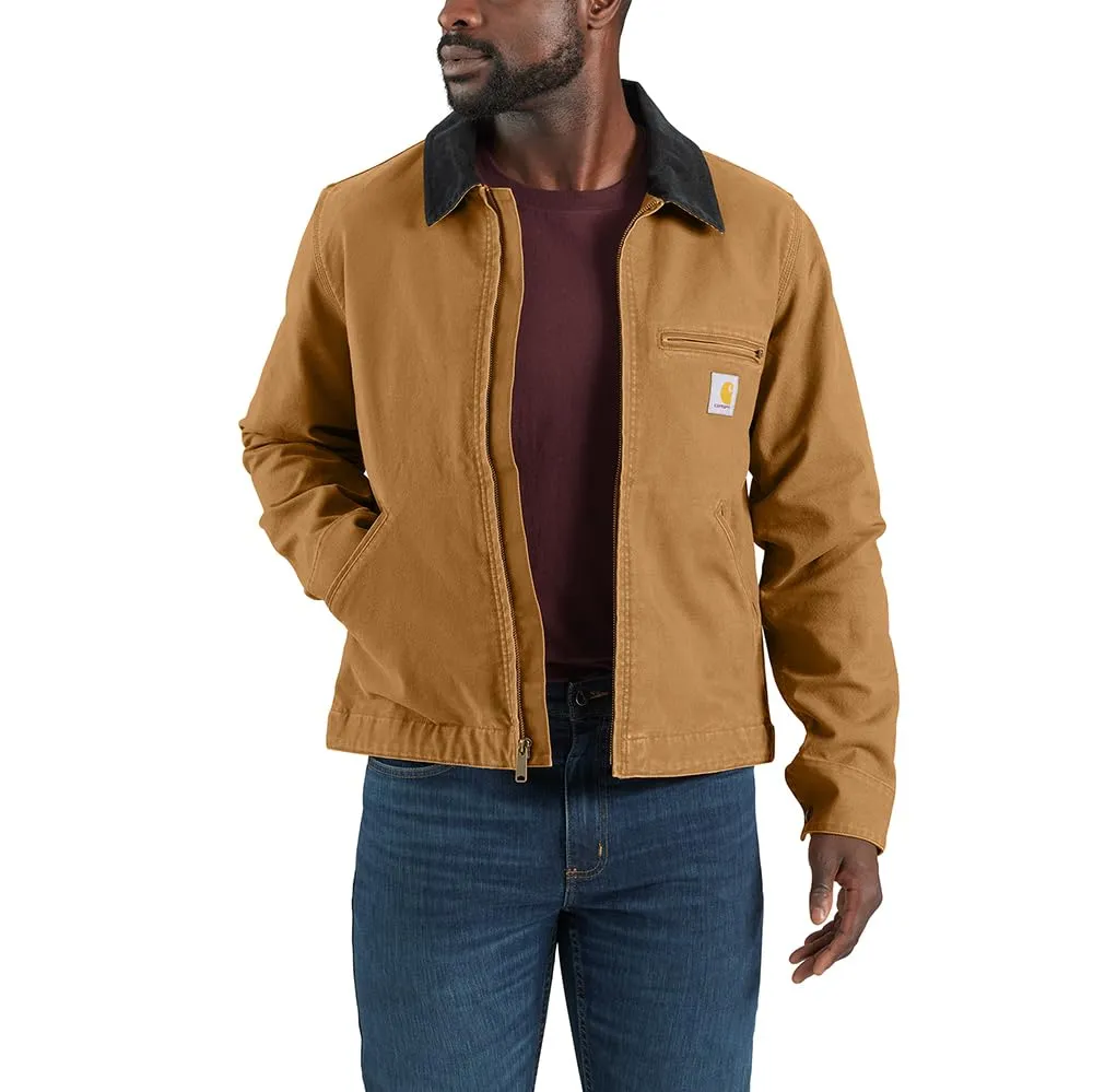 Carhartt Men's Rugged Flex Relaxed Fit Duck Detroit Jacket