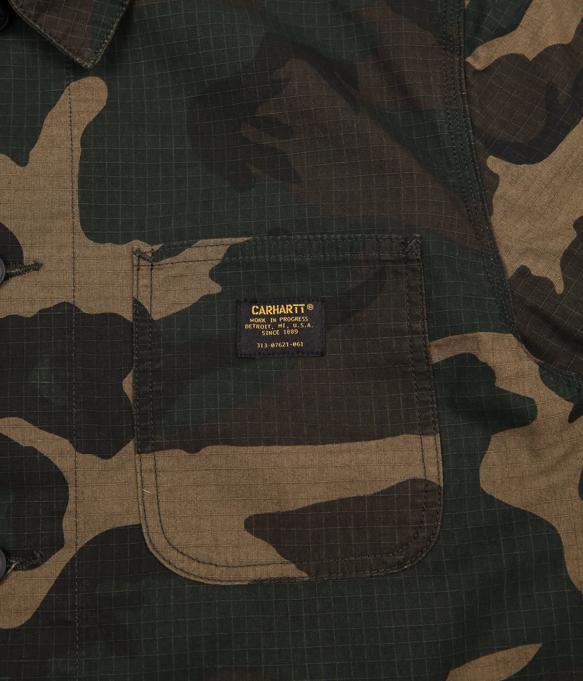 Carhartt Michigan Shirt Jacket - Camo Laurel