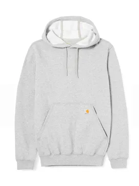 Carhartt Mid Weight Logo Hoodie Heather Grey