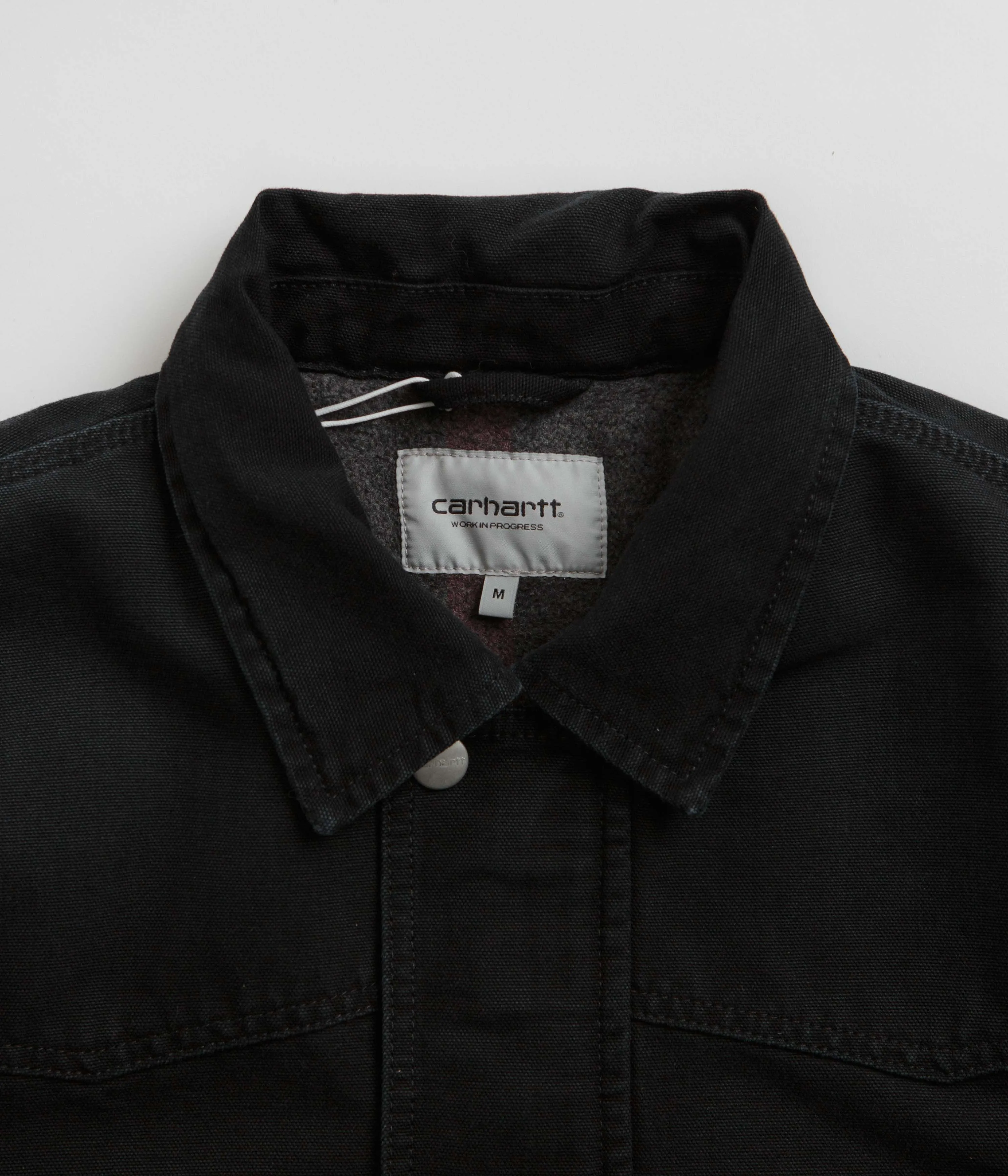 Carhartt OG Santa Fe Coat - Black / Black Stone