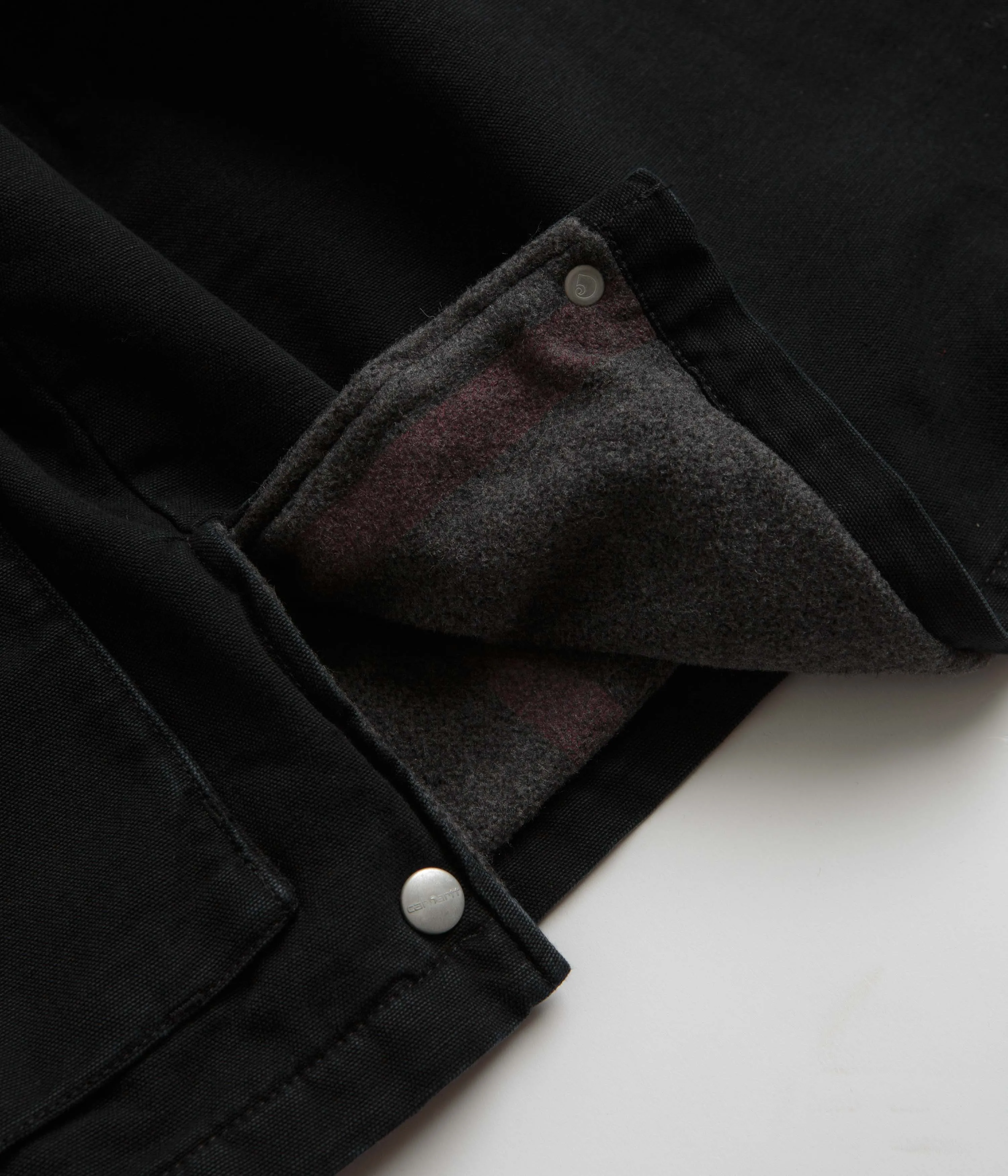 Carhartt OG Santa Fe Coat - Black / Black Stone