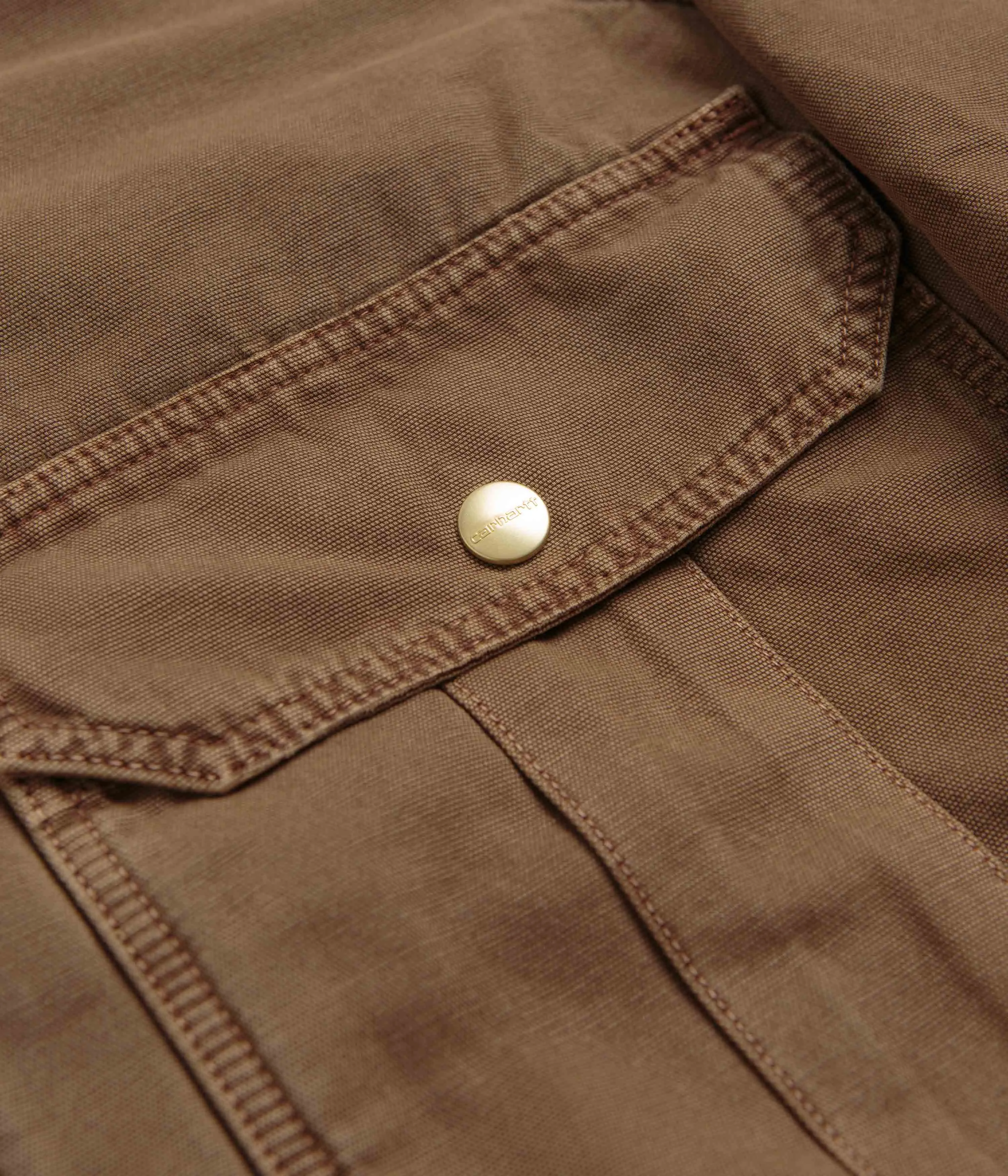 Carhartt Stanton Jacket - Chocolate / Chocolate