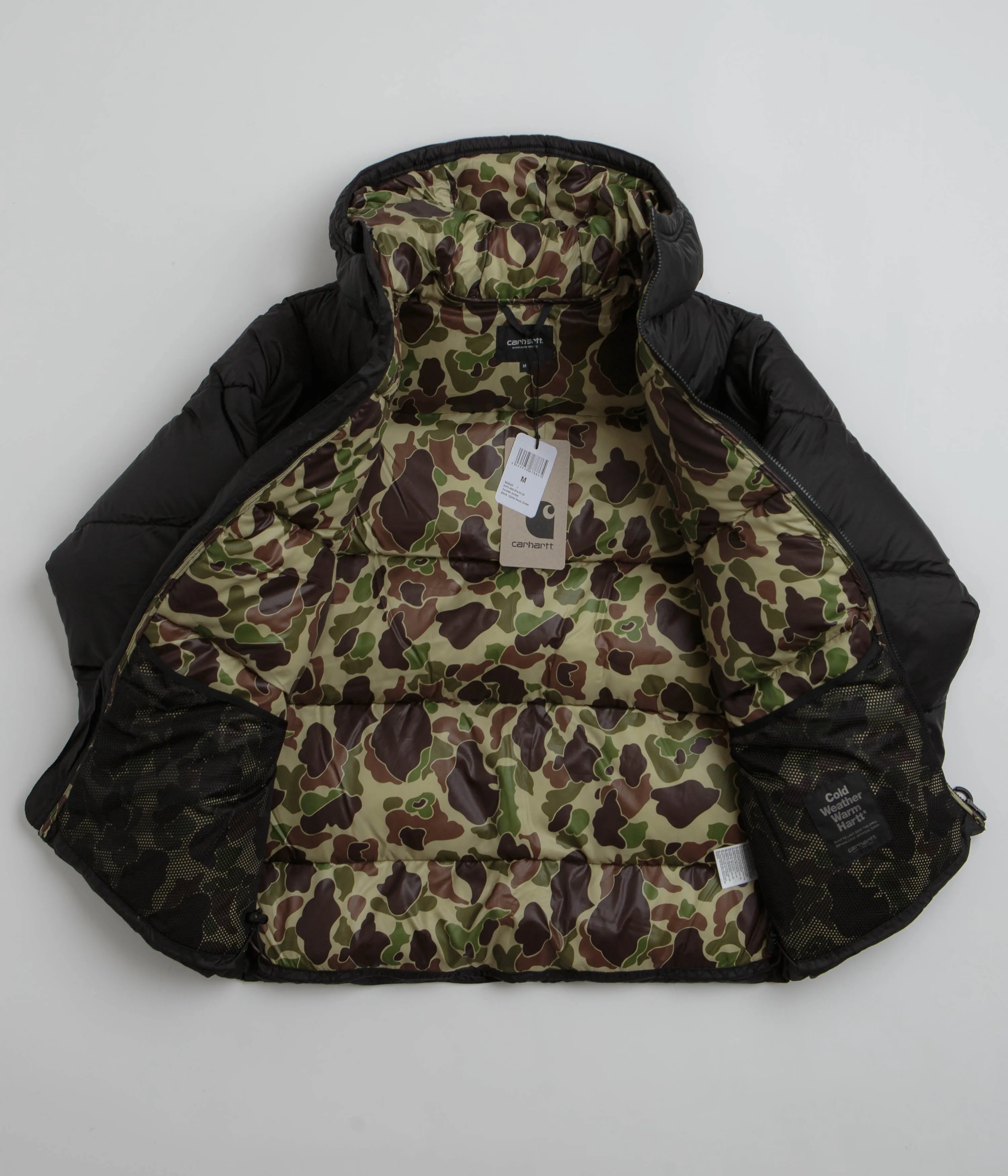 Carhartt Toronto Jacket - Black / Camo Duck / Green