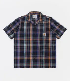 Carhartt Vilay Short Sleeve Shirt - Vilay Check / Dark Navy