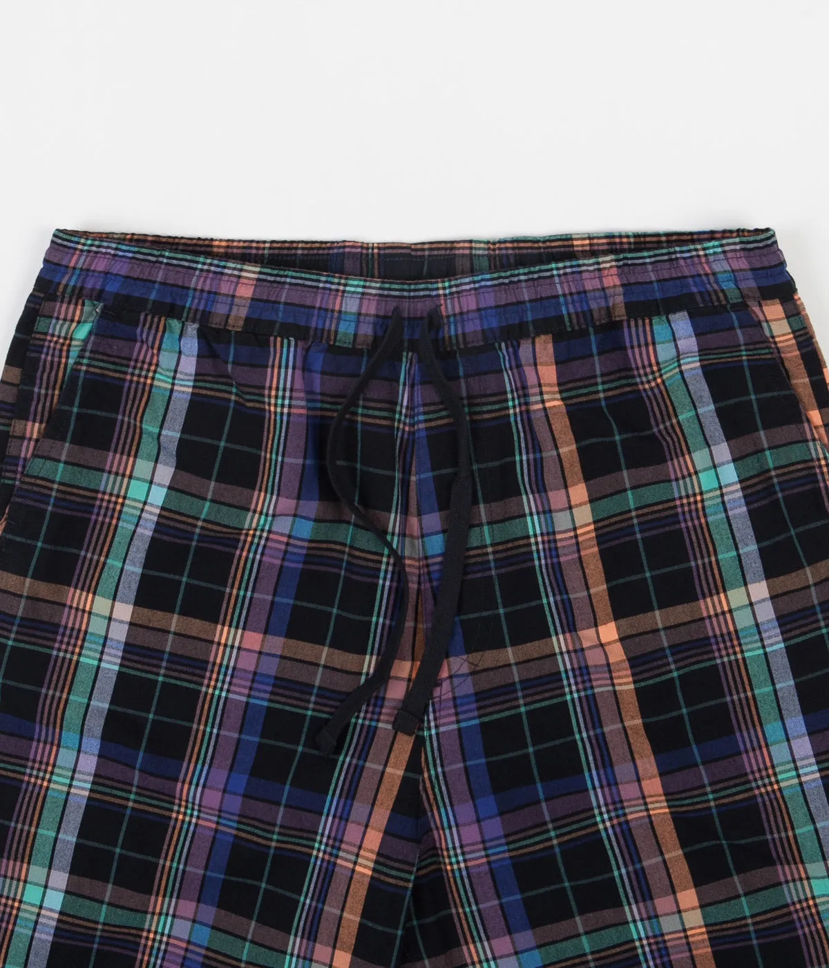 Carhartt Vilay Shorts - Vilay Check / Dark Navy